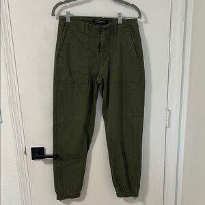 Dark Green Cargo Pants